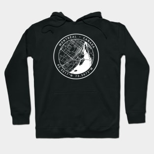 Montreal Map Hoodie